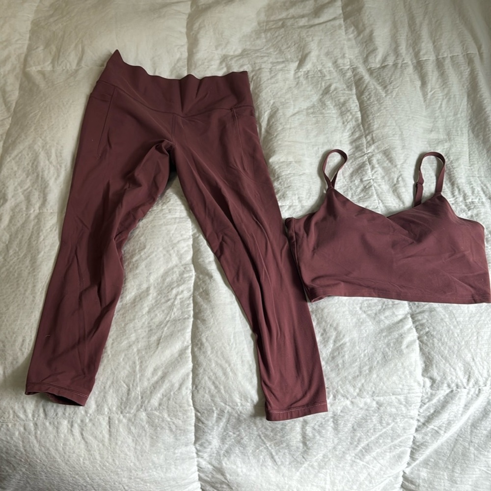 Athleta set. Size medium. Selling as a set